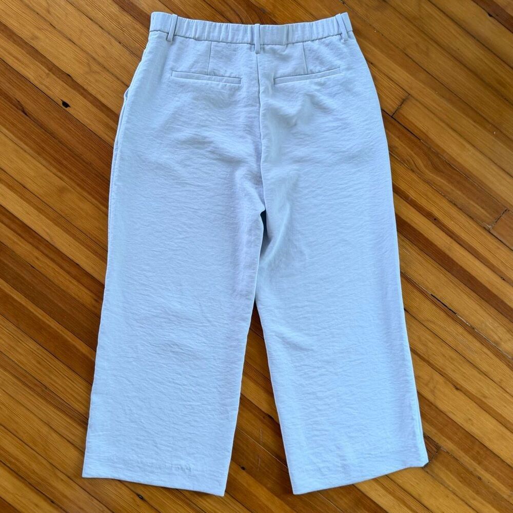 Abercrombie & Fitch Sloane Tailored Wide Leg Pant in Very Light Purple Size 32/1 - Picture 3 of 6